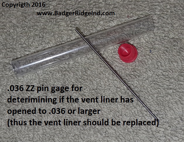 .036 ZZ Pin Gage – Vermont Gage – Made In USA