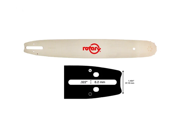 ROTARY # 9522320 20" .325 .050 PRO-SUMER BAR