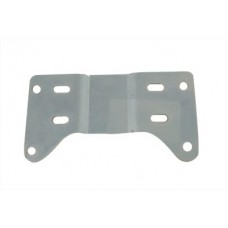 Zinc steel transmission mounting plate is for 5-speed transmission in 4-speed frames.